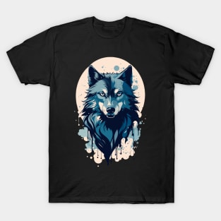 Lone Blue Wolf T-Shirt